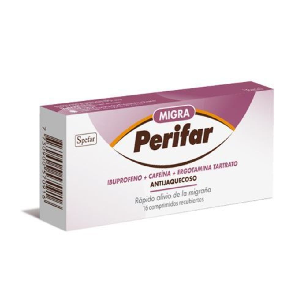 Perifar Migra 16 Comprimidos Recubiertos
