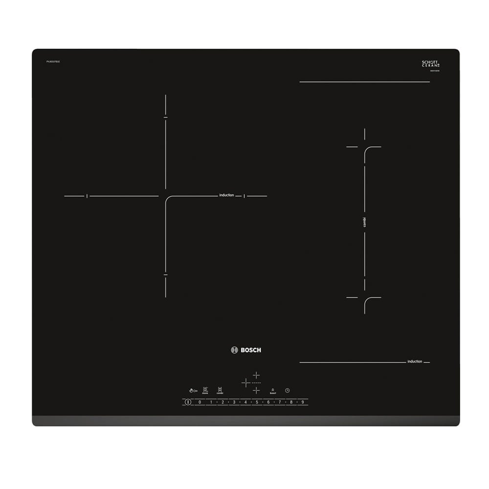 Anafe de Inducción Bosch PVJ631FB1E 3 Zonas PowerBoost