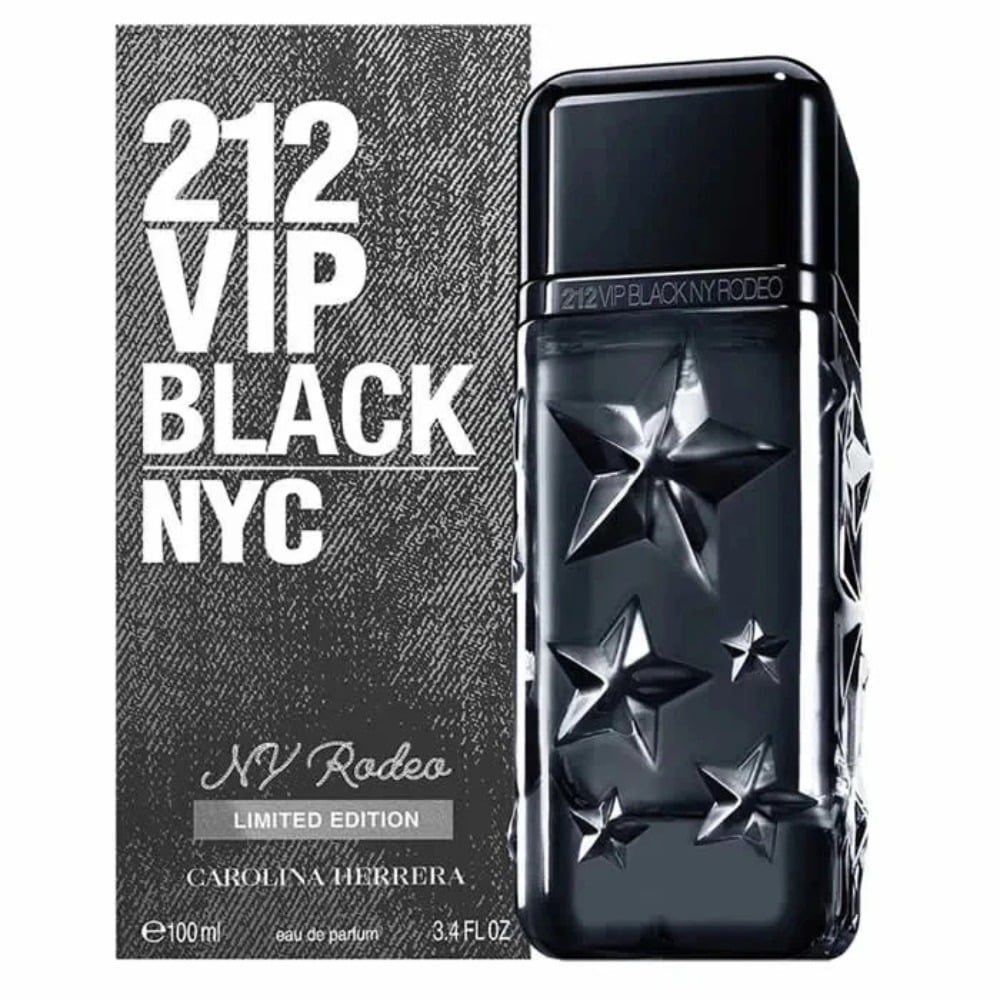 Perfume Carolina Herrera 212 Vip Black NY Rodeo Men EDP 100 ml