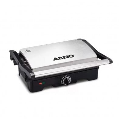Sandwichera Arno Dual de Acero Inoxidable