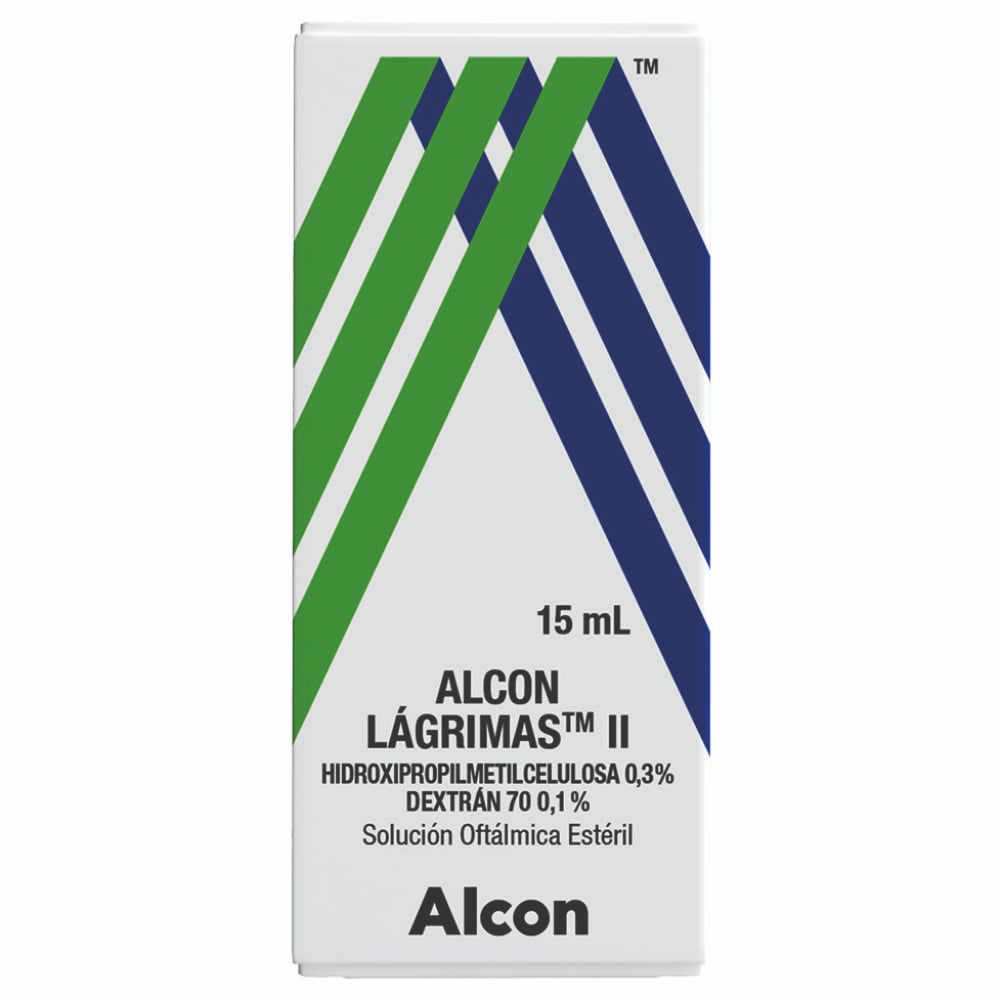 Alcon Lágrimas II 0.3%/0.1% Solución Oftálmica 15 ml
