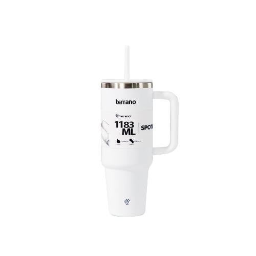 Vaso Térmico Terrano Spotie Cup Blanco 1183 ml