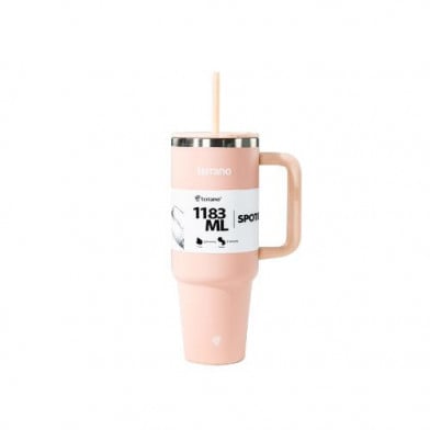 Vaso Térmico Terrano Spotie Cup Rosa 1183 ml