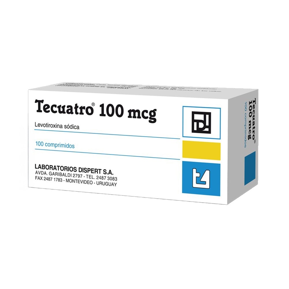 Tecuatro 100 mcg 100 Comprimidos