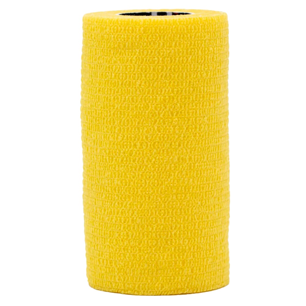 Venda Cohesiva Bx 10 cm x 5 m Amarillo