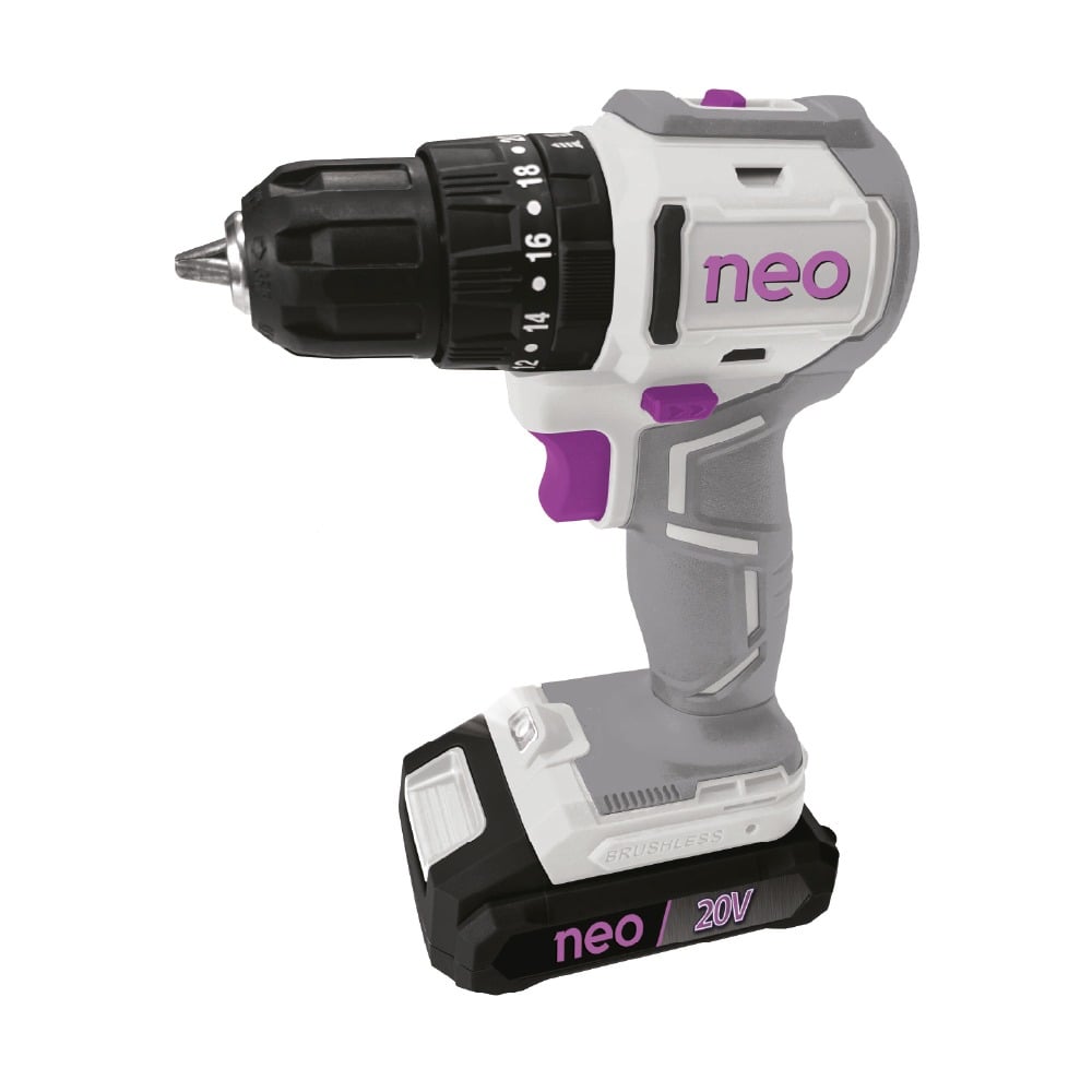 Taladro Percutor Neo TP1013/1/20K1 Brushless 13 mm 20V