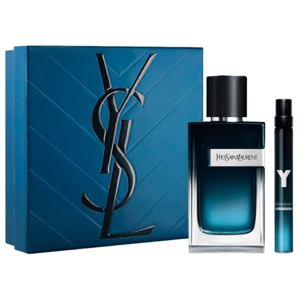 Cofre Yves Saint Laurent Perfume Y Men EDP 100 ml + Mini Talla 10 ml  