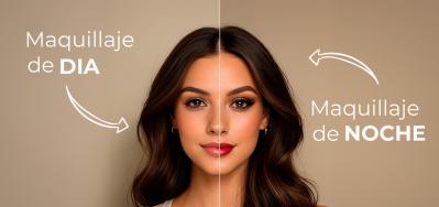 Maquillaje de día vs. noche: guía para transformar tu look en 5 minutos