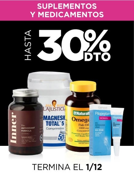 Suplementos y medicamentos