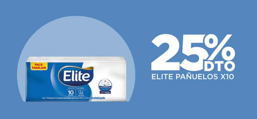 promoci&oacute;n pa&ntilde;uelos Elite