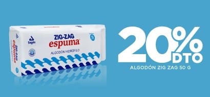 Algodón Zigzag